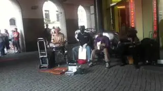 Street musicians. Munich