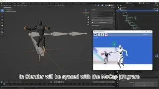 Realtime Markerless Mocap in Blender (any file fomat)