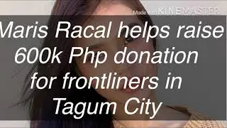 Maris Racal gustong tumulong sa mga Frontliners sa kanyang bayan sa Tagum City