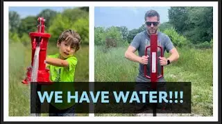 DIY Simple Hand Pump Water Well | Free Off Grid Water Source | Building a Farm