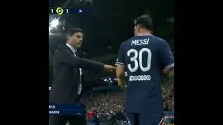 Messi is Not happy with Pochettino