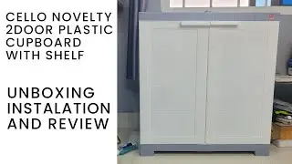 Cello Novelty Plastic 2 Door Cupboard Unboxing and Review