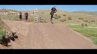 KX125 Fast and Low Through the Whoops