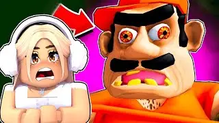 ПОБЕГ ИЗ ЛАГЕРЯ МИСТЕРА БРУНО РОБЛОКС СТРАШНАЯ ИСТОРИЯ ROBLOX MR BRUNO'S CAMP ESCAPE