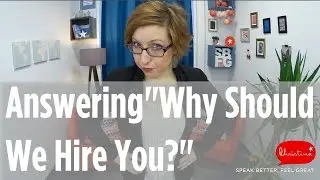 How To Answer Why Should We Hire You? - Job interviews in English
