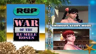 War of The Rumble Roses Swimsuit Story Mode featuring Aigle & Killer Khan | Rumble Roses