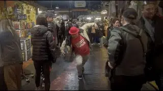 Sharing the joy of dance through busy Freo Markets