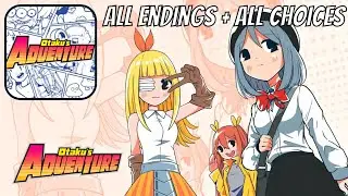 Otaku's Adventure (Demo) Android Gameplay Walkthrough All Endings
