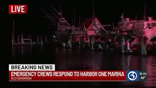 Mass casualty response underway at Harbor One Marina for missing boat passengers