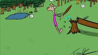 Caveman Adventure # 2 (Please choose and write comment A, B or C)(Clip Studio Paint)