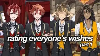 rating everyone’s wishes because i’m bored (part 1) | Twisted Wonderland English