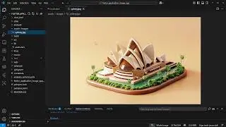 Flutter App Development to display an Image and a Text with Background Color
