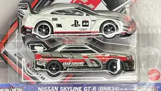 UNBOXING PAKET HOTWHEELS PREMIUM GRAN TURISMO NISSAN SKYLINE GTR BNR34 & NISSAN GTR NISMO GT3