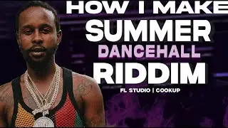 HOW TO MAKE A CHILL SUMMER TYPE DANCEHALL BEAT FROM SCRATCH | @Prodby5aldo