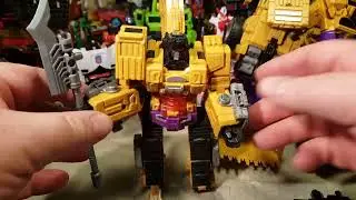 Constructicon Scavenger (Transformers Wei Jiang Devastator KO) Review