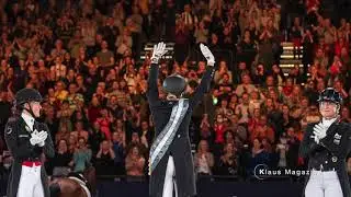 Dressage Premiation: Jessica von Bredow-Werndl at the FEI World Cup Finals in Leipzig 2022 - Part 1