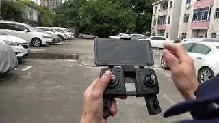 F8 Foldable 2K 1520P GPS RC Drone first flight review