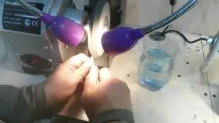 Последовательность заточки кусачек
