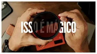 Como fazer retrato com fundo desfocado e longa exposição com esse filtro da K&F Concept