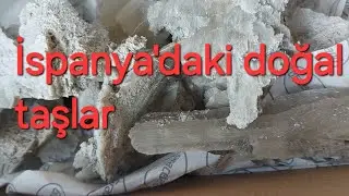 Her yer doğal taş ile dolu