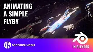 Animating a Simple Flyby  - Blender Workflow - Technouveau 0003