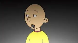 Tiny Caillou gets in trouble