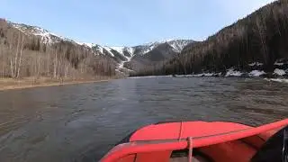 Экстрим Катунь верховье Весна.