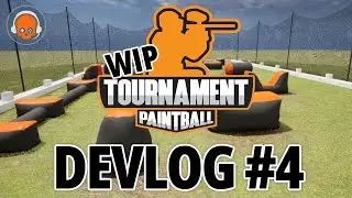 Paintball Video Game in Unreal 5 - DevLog 4 (AI, Peak From Cover, WIP)