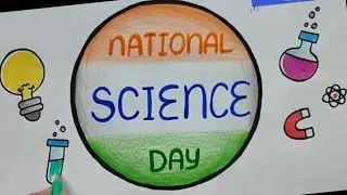 national science day drawing/ national science day poster /national science day project easy drawing