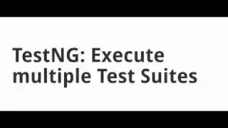 TestNG : how to execute multiple test suites