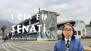 Un día estudiando en SENATI // Diseño Gráfico