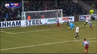Kevin van Veen's goal for Scunthorpe against Swindon from February 2015