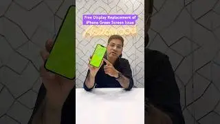 Free Display Replacement of iPhone Green Screen Issue 