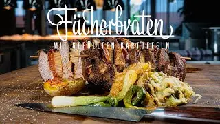 Fächerbraten mit gefüllten Kartoffeln (mit André Nölle) – Kochen im Tal