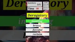 A Fun Way To Learn English Words   #vocabulary  #synonyms