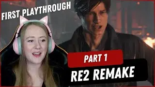 🫣 First time playing Resident Evil 2 Remake! Leon A Scenario #residentevil #firstplaythrough #re2