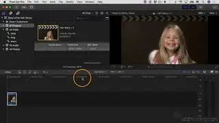 Final Cut Pro X Tutorial - Part 5 - Projects and the Timeline