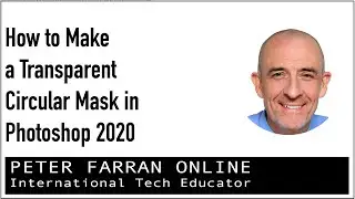 Photoshop Transparent Circular Mask