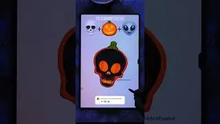 💀🎃👽 emoji mixing 