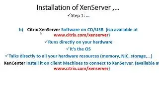 2 XenServer and XenCenter  Installation Requirements