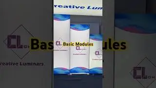 As The Basic Modules Of Backlit Booth, They Are Dazzling Even When Displayed Separately #exhibition