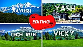 Viral name photo editing | Urbana jungle font photo editing