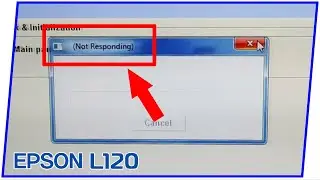 Epson L120 Resetter not responding communication error