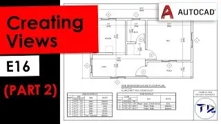 CREATING VIEWS (Part 2) in AutoCAD Architecture 2023
