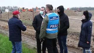 O protestach w Gminie Gołymin - Arkadiusz Iwaniak poseł na Sejm RP