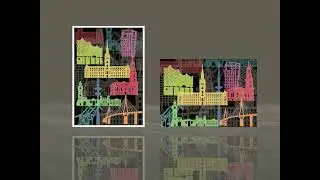 Leinwanddruck Hamburg I