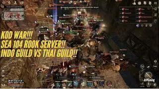 NIGHT CROWS - SEA 104 ROOK KOD WAR | INDO GUILD VS THAI GUILD!