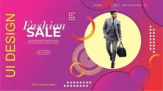 How to UI Design for website in CorelDraw || User Interface Design in Corel Draw x6