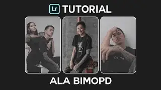 Free Preset Ala BimoPD ( picky picks ) - Tutorial Adobe Lightroom Mobile [ Android ]