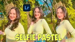 Lightroom Tutorial Selfie Pastel | Lightroom Mobile Preset | Lightroom - Editing - Tutorial